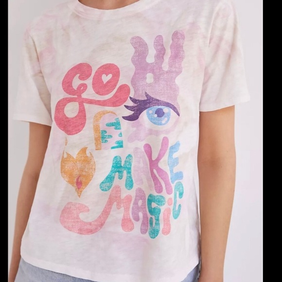 Anthro Tim Singleton Make Magic Graphic Tee. Spring Summer 2021 collection. - Picture 2 of 12